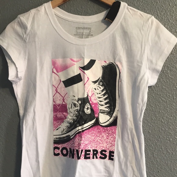 2 Youth Converse Shirts - Picture 3 of 10